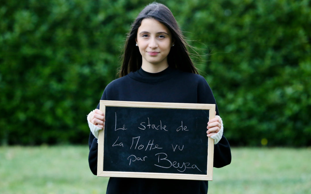 Le stade de la Motte vu par Beyza
