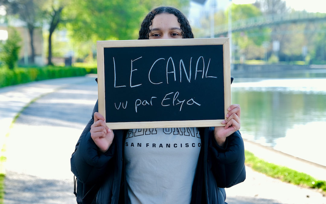 Le canal Saint-Denis vu par Elya