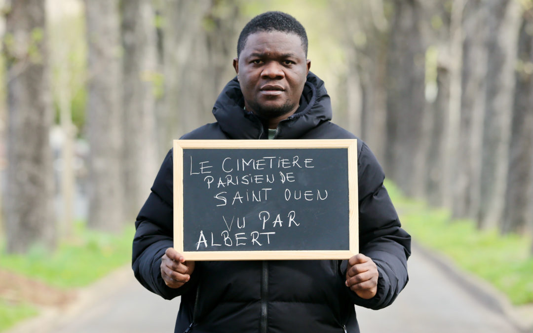 Le cimetière parisien de Saint-Ouen vu par Albert