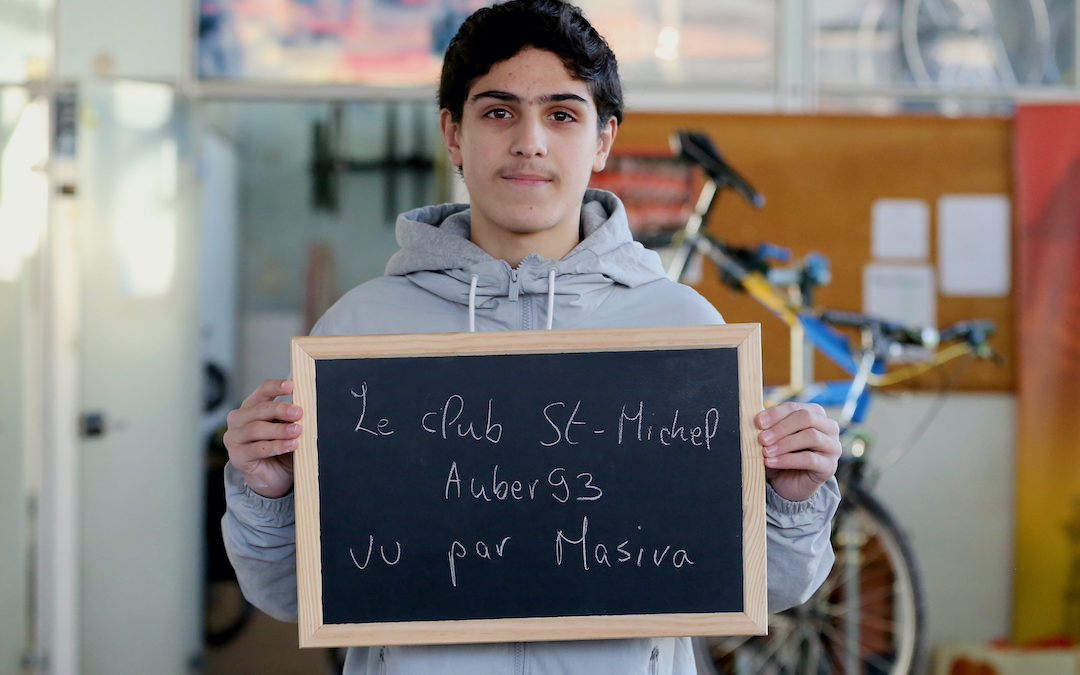 Le club de vélo Auber 93 vu par Masiva 