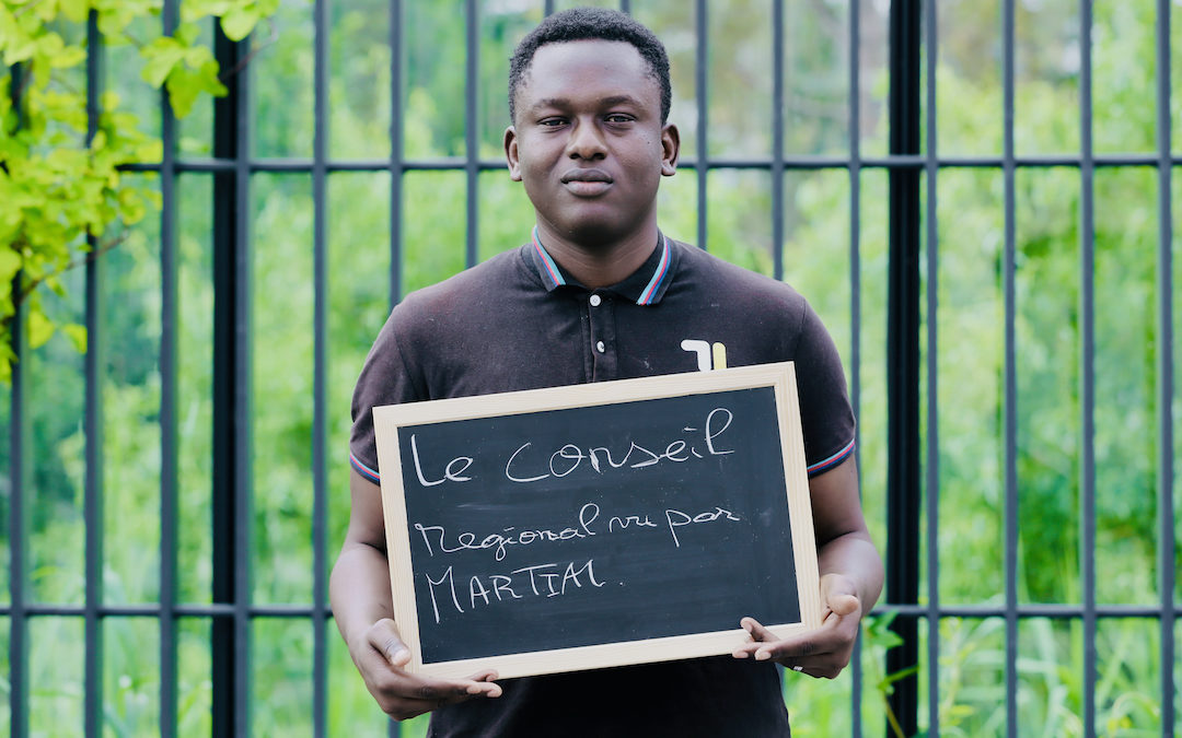Le siège du Conseil Régional vu par Martial