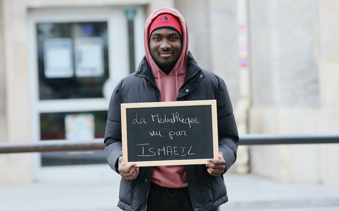 La médiathèque du centre-ville vue par Ismaeil