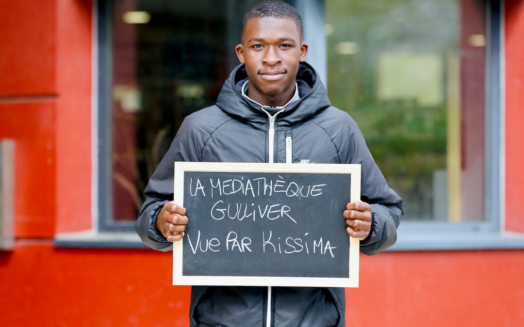 La médiathèque Gulliver vue par Kissima