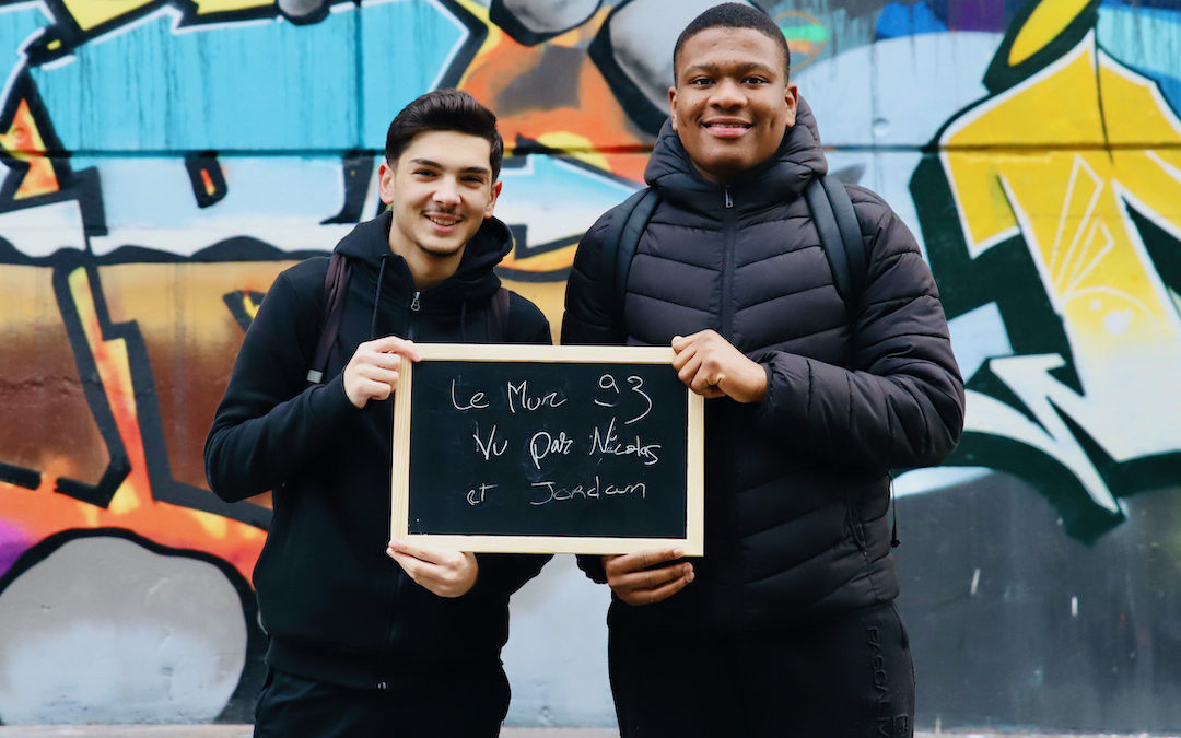 Le Mur 93 vu par Jordan et Nicolas