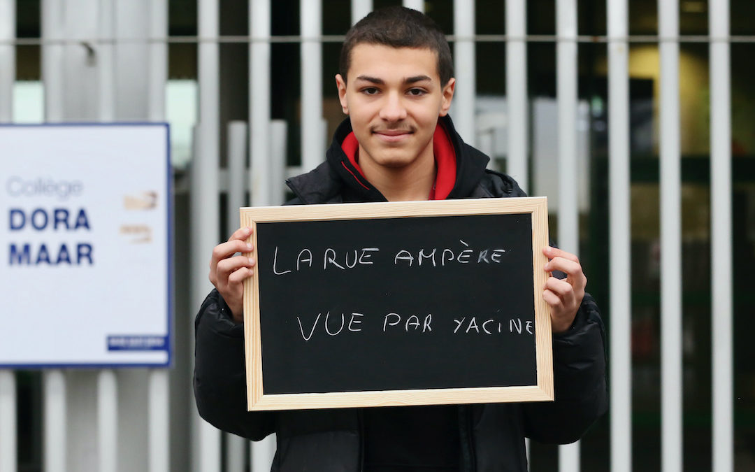 La rue Ampère vue par Yacine