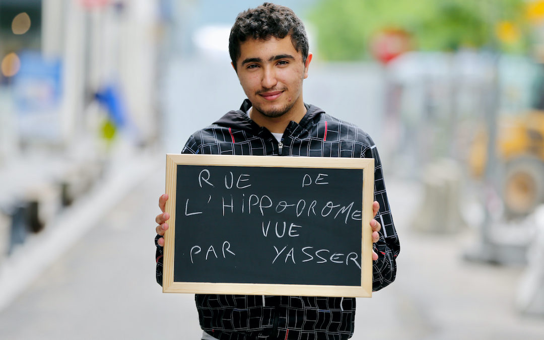 La rue de l’Hippodrome vue par Yasser 