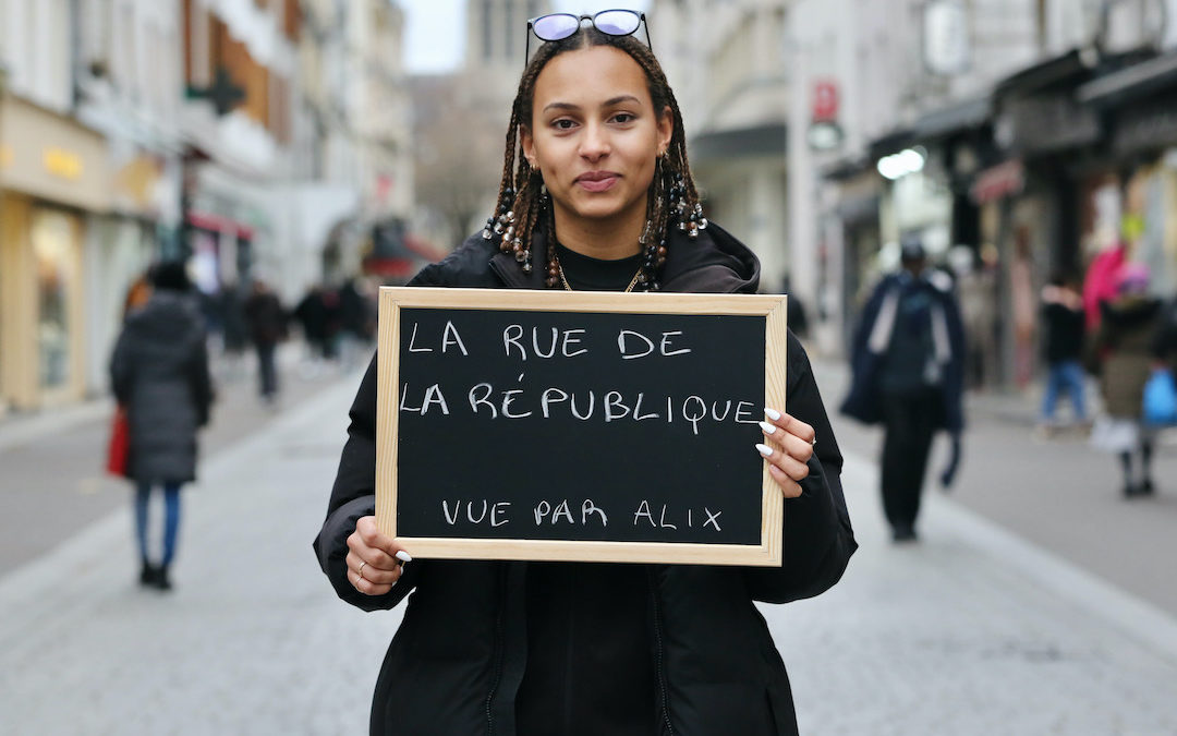 La rue de la République vue par Alix
