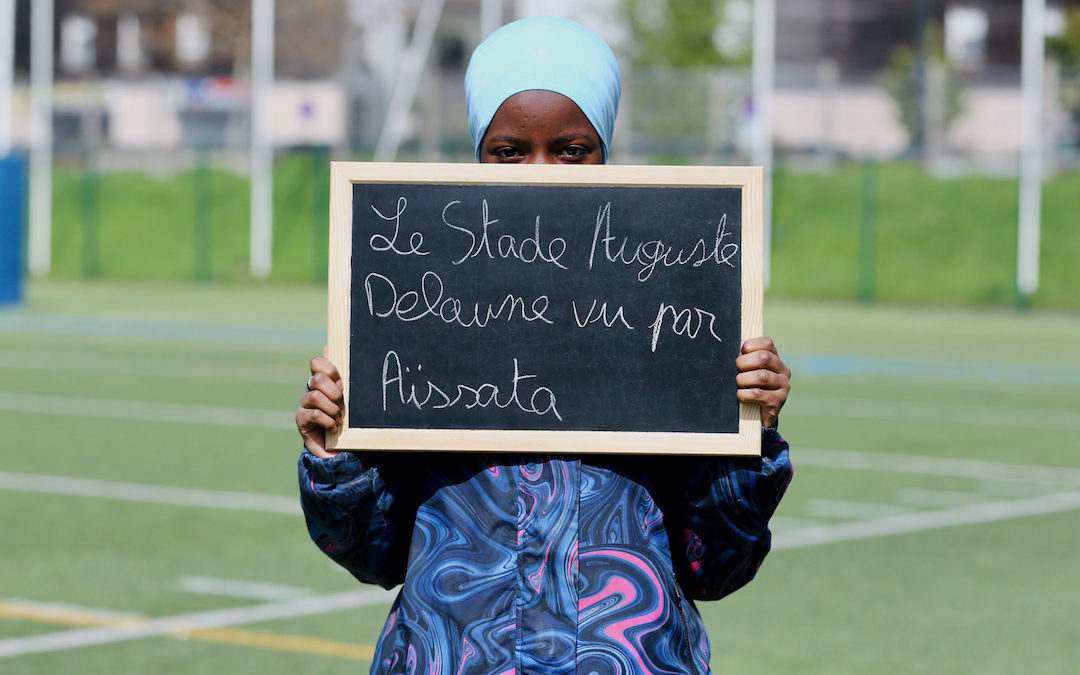 Le stade Delaune vu par Aïssata