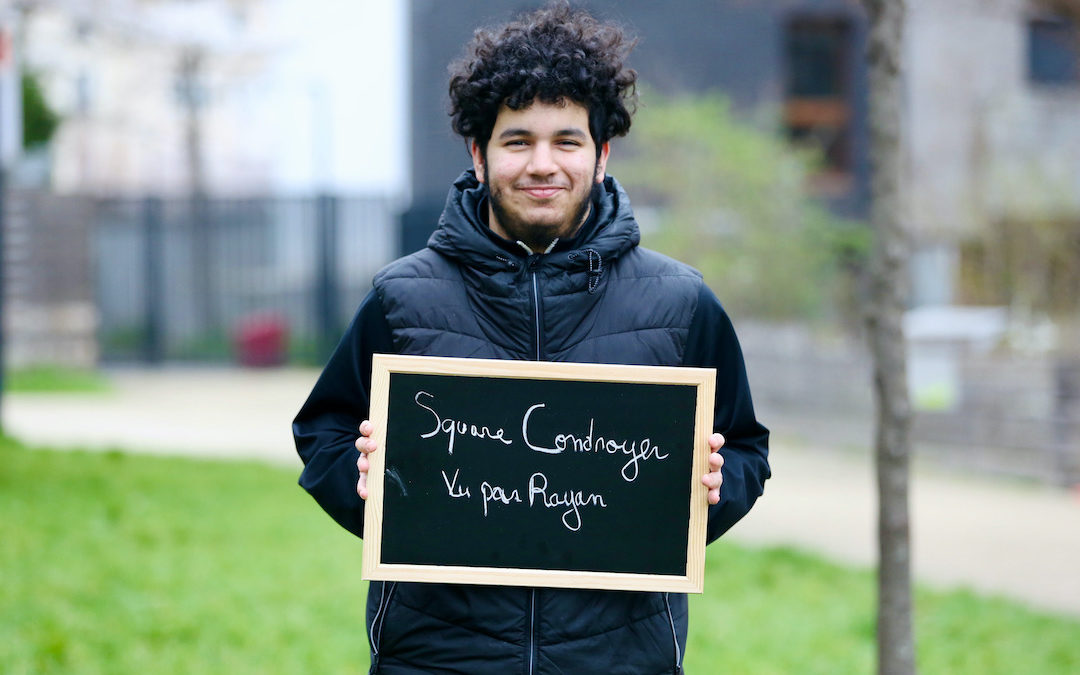 Le square Condroyer vu par Rayan