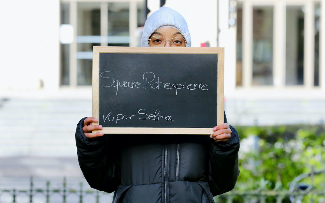 Le square Robespierre vu par Selma